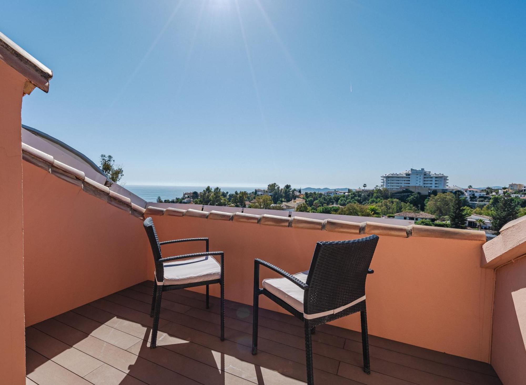 Private Luxurious Hillside Villa With Pool & Sea Views For 8 To 10 Ppl Fuengirola Exteriér fotografie